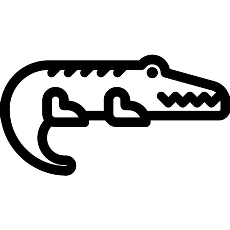 Crocodile Animal Vector Svg Icon Svg Repo