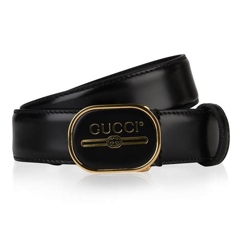 Gucci Leather Buckle Belt Flannels