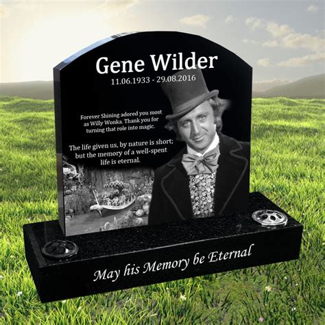 Gene Wilder Famous Graves Famous Tombstones Unusual Headstones