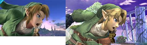 Wii U Super Smash Bros Image Comparison To Wii Super Smash Bros Brawl 7