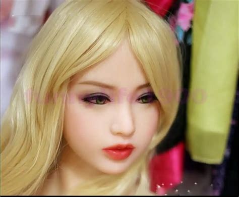 Sex Doll Head Solid Silicone Love Dolls For Men Real Skin Oral Depth 13cm Fit Body Height