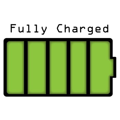 Full Charged Battery Png Png Play