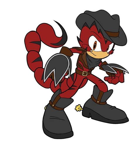 Fan Art Of A Scorpion Sonic Fan Characters Hedgehog Art Character