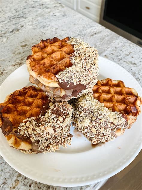 If the basic chocolate and vanilla combo isn't spectacular enough for your freak flag side, or you're looking. Coffee Ice Cream Waffle Sandwiches Recipe - Haute Off The Rack