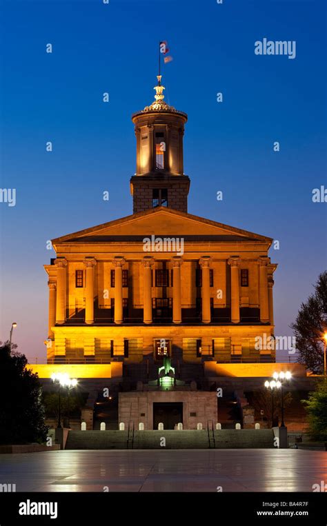 State Capitol Building Nashville Tennessee Usa Stock Photo Alamy
