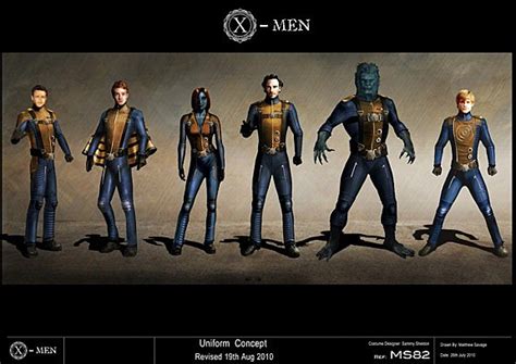 A Look At The ‘x Men First Class That Almost Was Concept Art