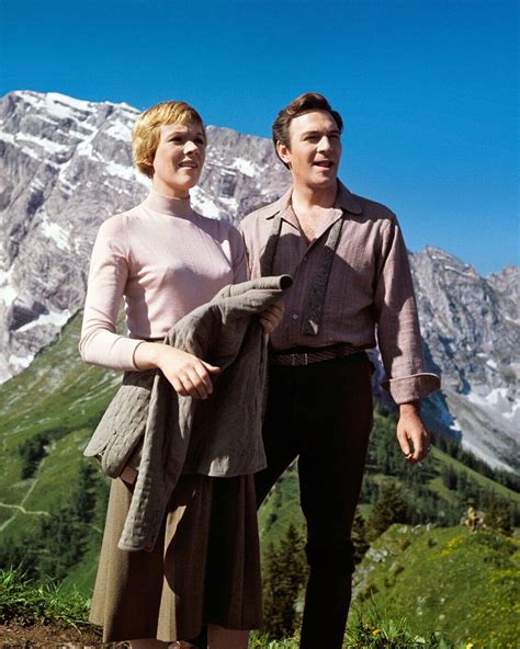 Julie Andrews As Maria Von Trapp And Christopher Etsy Sound Of Music Movie Sound Of Music