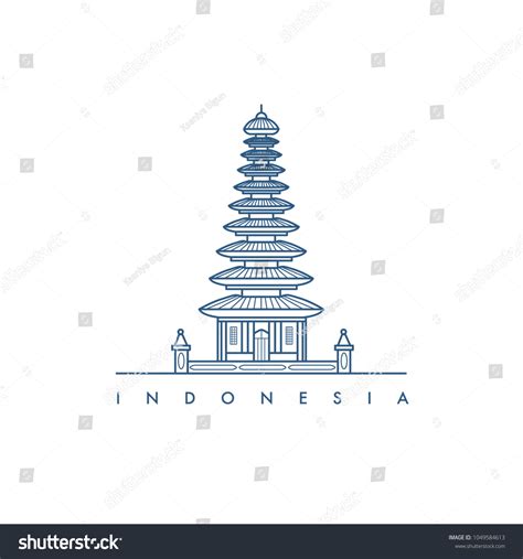 Bali Temples Vector Images Stock Photos And Vectors Shutterstock