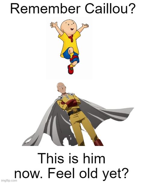 Caillou Beat Cancer But Can He Bet Goku Now Imgflip