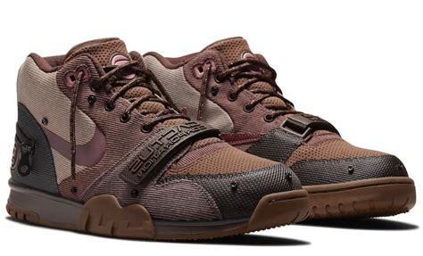 Air Trainer 1 Sp Travis Scott Wheat Brown Senikersku