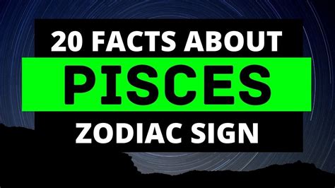 20 Facts About Pisces Zodiac Sign Interesting Facts You Need To