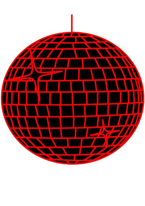 Red Disco Ball Clip Art At Vector Clip Art Online Royalty