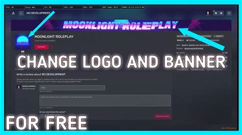 How To Change Logo And Banner Of Your Fivem Server Create Free Logo