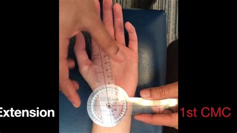 Thumb 1st Cmc Flexion And Extension Harper Youtube