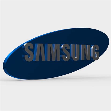 Samsung Logo 3d Print Model By 3dlogoman