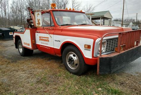 1972 72 Vintage Original Chevrolet Tow Truck With Holmes 440 Classic