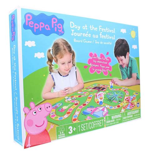 Peppa Pig Day At The Festival Board Game Samko And Miko Toy Warehouse