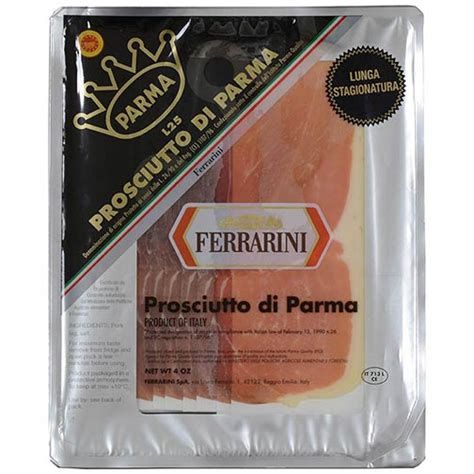 Ferrarini Italian Prosciutto Di Parma Pre Sliced Gourmet Food Store