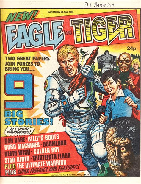 Starlogged Geek Media Again 1985 The Merger Of Eagle And Tiger Ipc