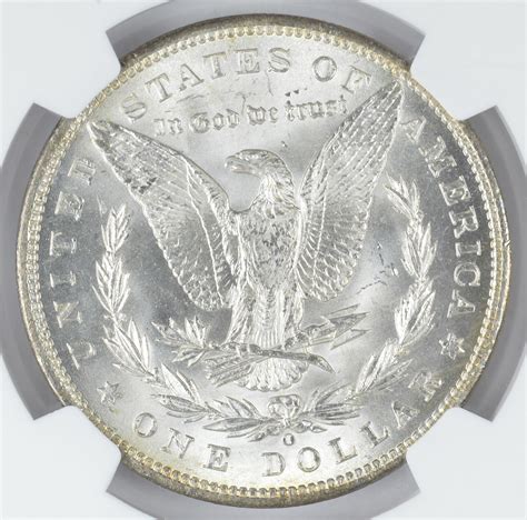 Ms 64 1898 O Morgan Silver Dollar Graded By Ngc Property Room