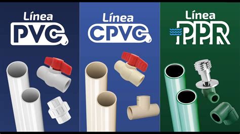 Características de tubos y conexiones en PVC CPVC y PPR para plomería ANBEC YouTube