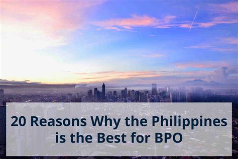 20 reasons why the philippines is the best for bpo business process outsourcing loop contact
