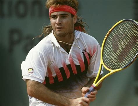 1990 French Open Andre Agassi Tennis American Tennis Players