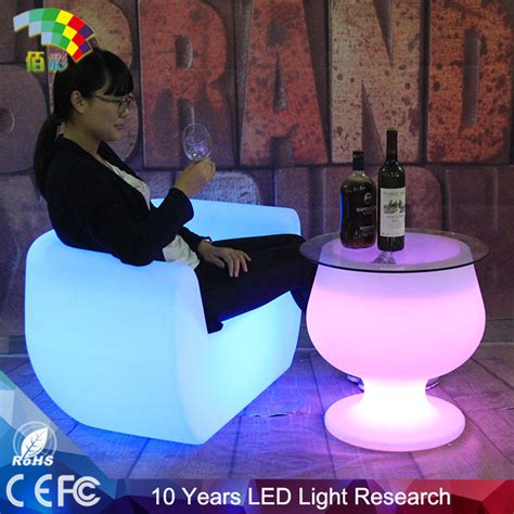 Led Illuminated Bar Furniture Led Light Led Lounge Furniture China