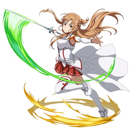 The Sword Of Hope Asuna Kirito Kirigaya Asuna Sao Online Anime