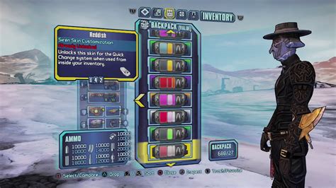 Borderlands 2 Skins And Head Drops Ps4 Youtube