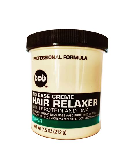 Tcb No Base Creme Hair Relaxer With Protein And Dna Super 212 G