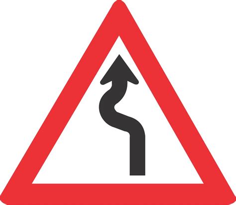 Winding Road Left Right Road Sign W209 Safety Sign Online