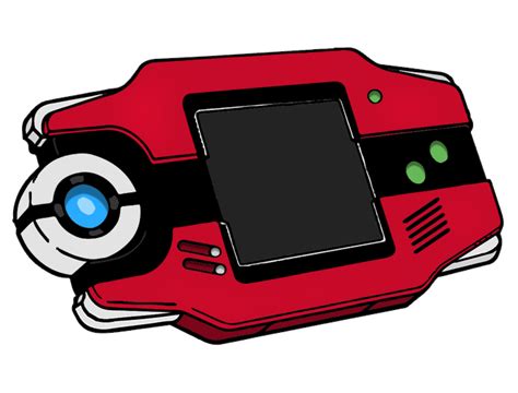 Pokedex Png Hd Isolated Png Mart