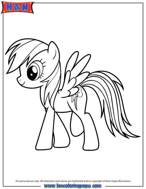 1280x720 rainbow dash sea pony from my little pony movie how to draw. Rainbow Dash My Little Pony Cartoon Coloring Page | My ...