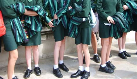 Accidental School Uniform Upskirt Porn Photo