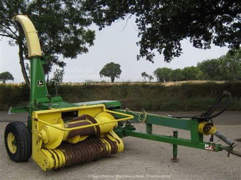 John Deere 3760 And 3765 Trailed Forage Harvesters In United Kingdom