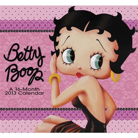 Betty Boop 2013 Mini Wall Calendar Betty Boop Popular Cartoons Cool Cartoons