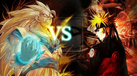 Left living alone after his grandfather's death, when goku bumps into bulma on her search for the dragon balls, he starts on. Goku vs Naruto - Anime Debate Photo (35996165) - Fanpop