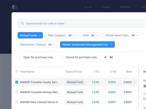 🔍advanced Search And Filters Fund Comparison Search Filters Data Visualization
