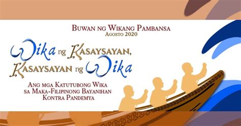 Buwan Ng Wika 2020 Theme Official Memo Poster And Sample Slogan