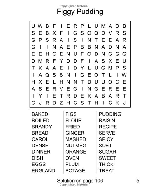 Funster Christmas Word Search 101 Large Print Puzzles For Adults And