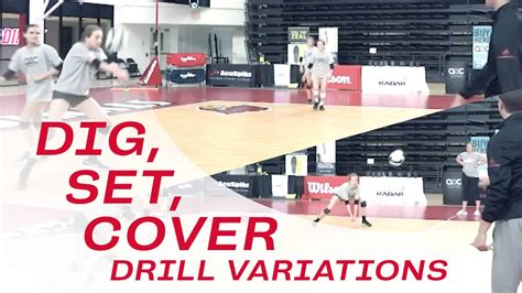 Dig Set Cover Drill Variations The Art Of Coaching Volleyball