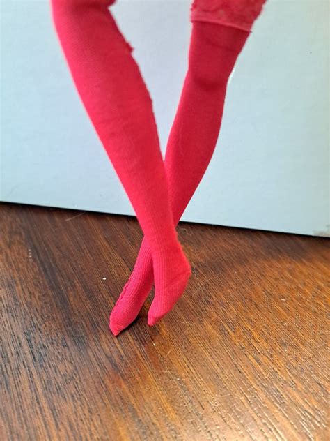 Pair Red Thigh High Stockings 12 Jason Wu Integrity Toys Fashion