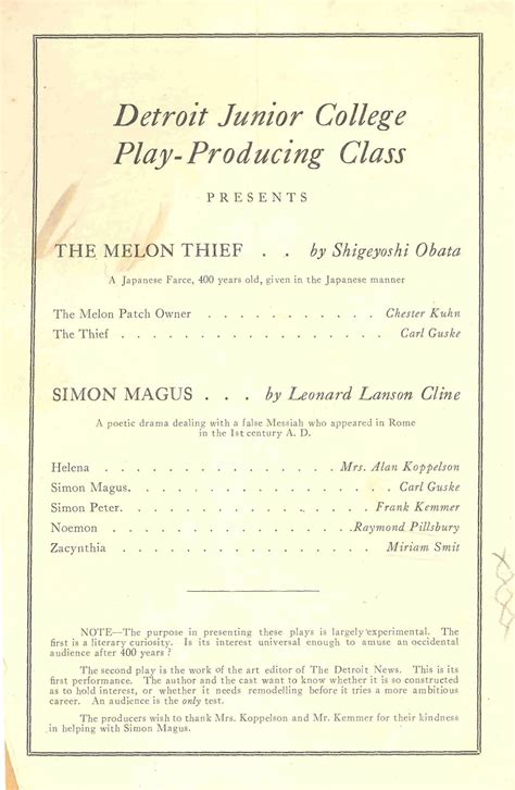 Leonard Cline Leonard Clines Play Simon Magus
