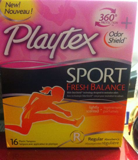 Playtex Sport Fresh Balance Playon Tampons Playtex Super Tampons
