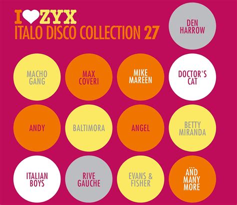 Zyx Italo Disco Collection 27 Various Artists Amazones Música