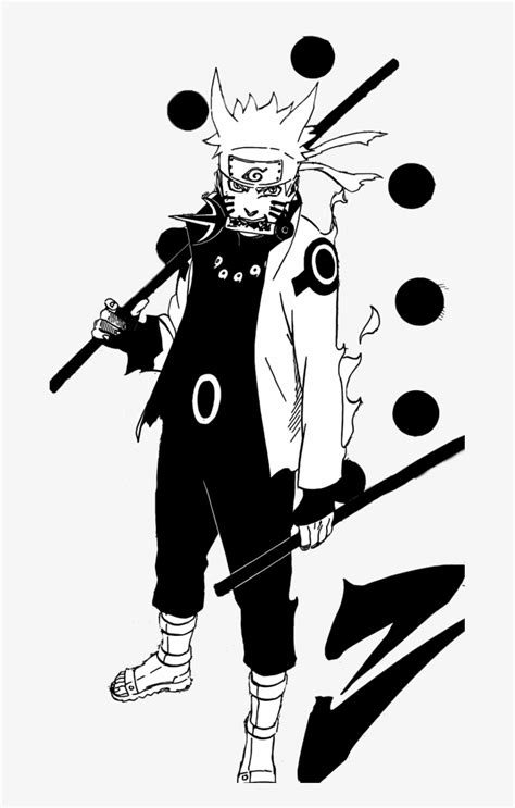 Free Download Naruto Black And White Png Clipart Naruto Naruto Six