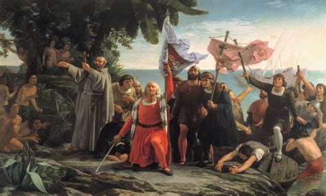 Christophe Colomb Histoire analysée en images et œuvres dart https