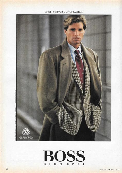 Milestone Assignment 80s Fashion Men Vintage Mens Fashion Hugo Boss