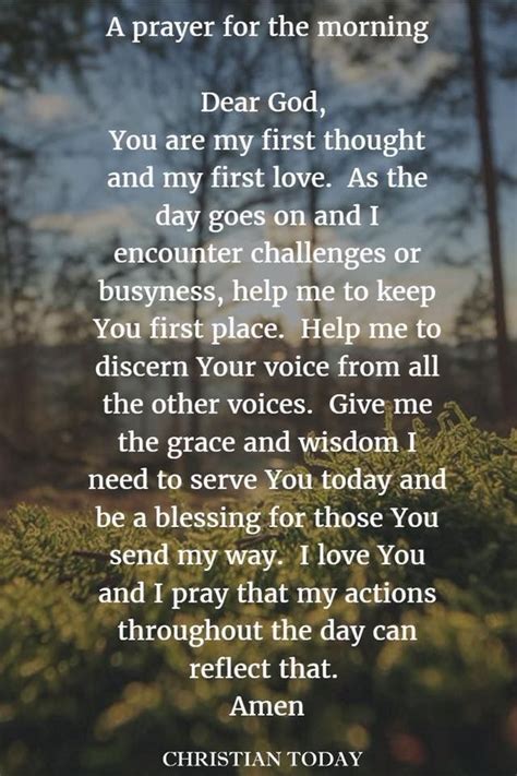 Today's a new day, a chance for a new start. Prayer For Inner Strength | Good morning prayer, Morning ...